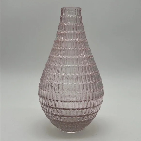 Xouvy Jane Modern Amethyst Glass Vase Ornaments Living Room Flower Home - Picture 3 of 9